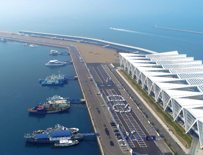 青岛-邮轮母港试驾场地